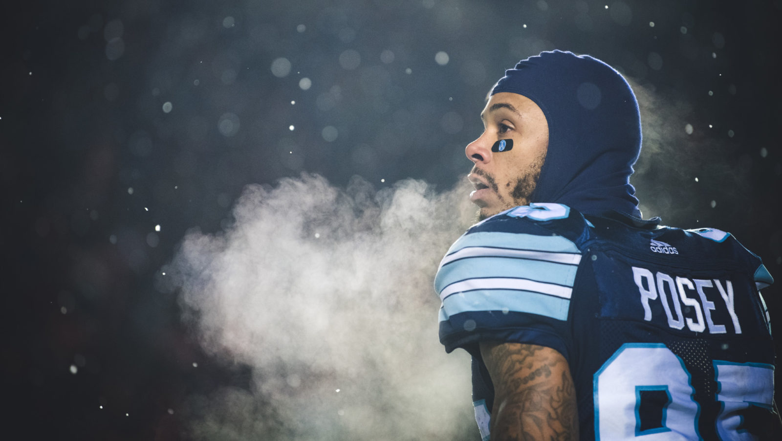 Posey clearly reflects on beauty of snowy Grey Cup