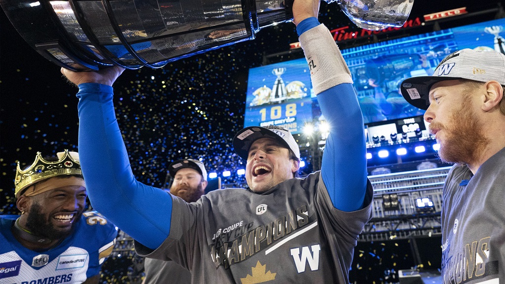 Bombers take 2021 Grey Cup with comeback win!